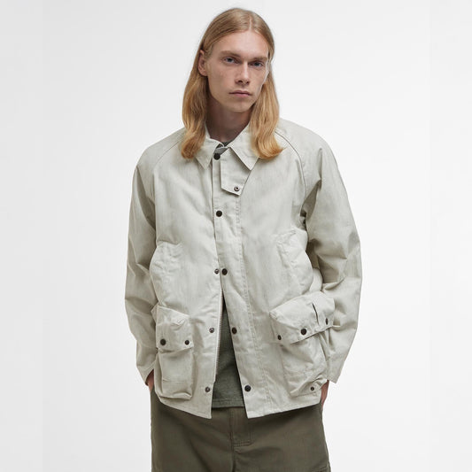 Modified Oversized Bedale Casual Jacket - Natural