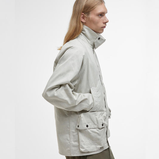 Modified Oversized Bedale Casual Jacket - Natural