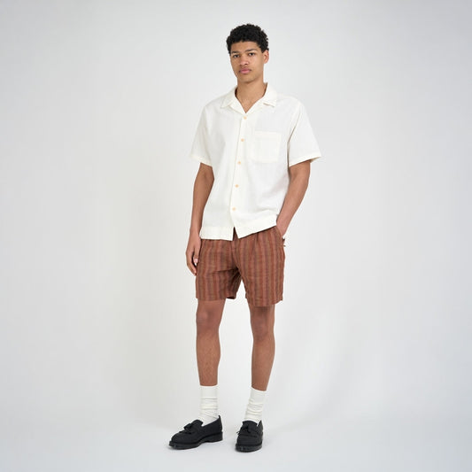 - Belted Shorts Lowson - Terracotta