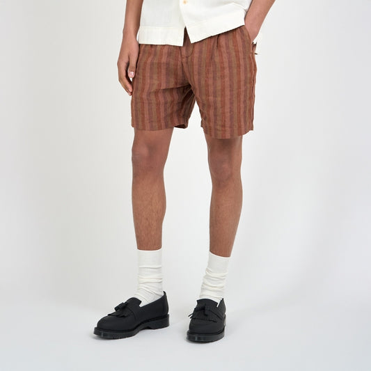 - Belted Shorts Lowson - Terracotta