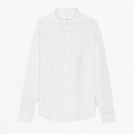 - Andrew Linen Shirt - White