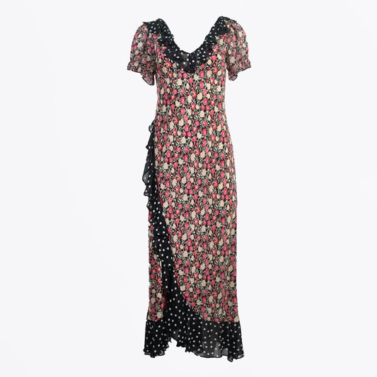 - Clementina Dress - Shell Spot Mix