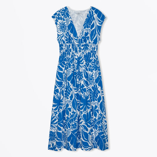 - Roxanne Dress - Blue Riviera