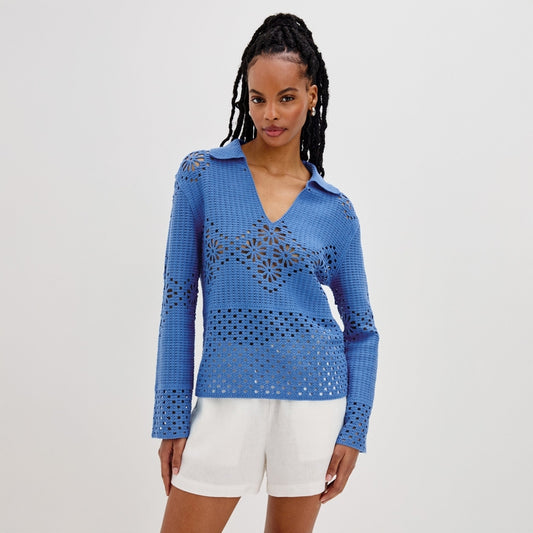 - Louiza Sweater - French Blue