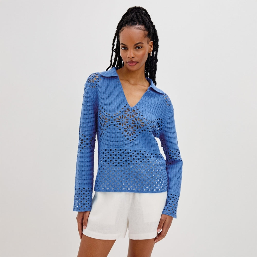 - Louiza Sweater - French Blue