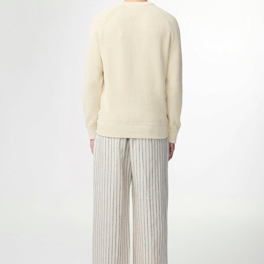 - Jacobo Knitted Sweater - Ivory