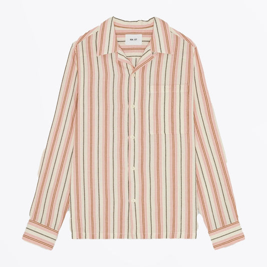 - Julio Linen Blend Shirt - Lotus