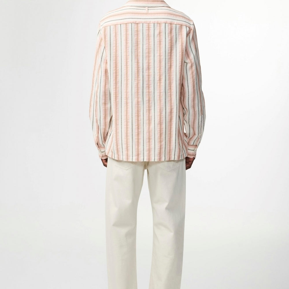 - Julio Linen Blend Shirt - Lotus