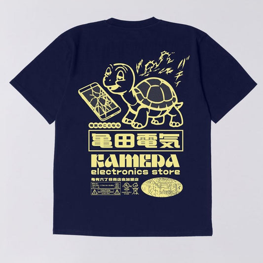 - Kamera T-Shirt - Maritime Blue