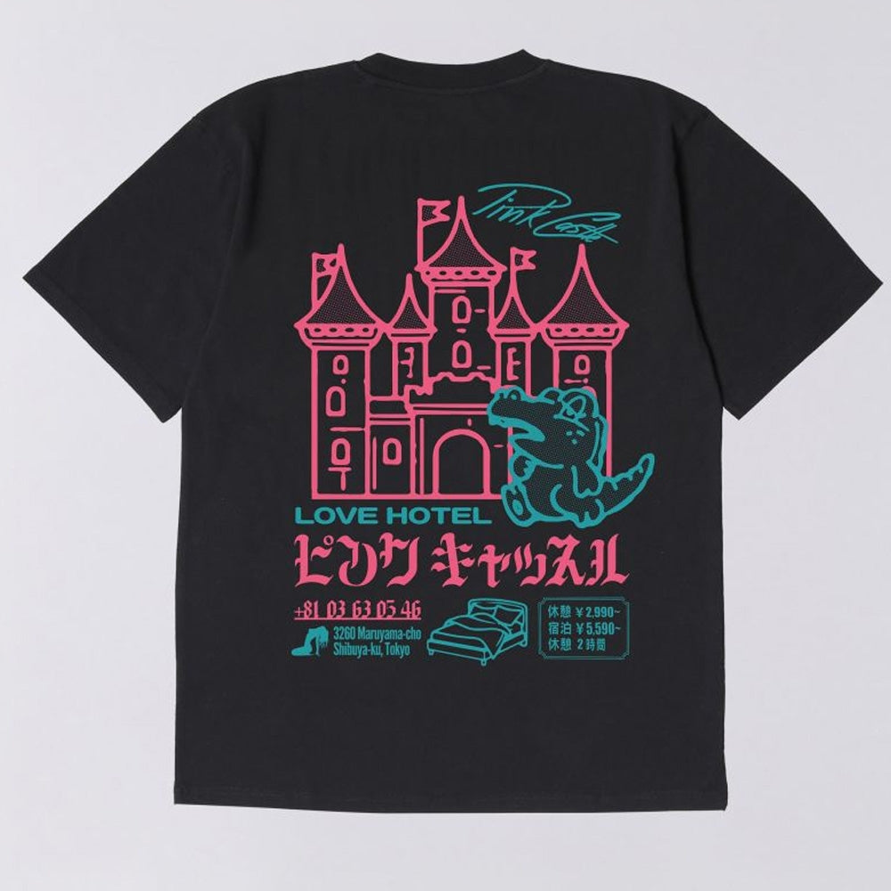 - Pink Castle T-Shirt - Black