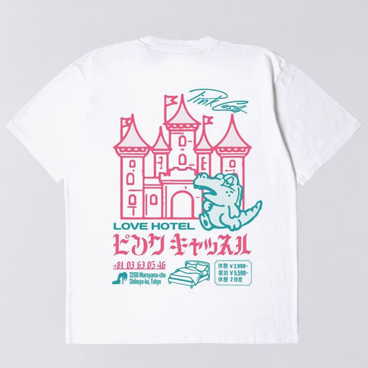 - Pink Castle T-Shirt - White