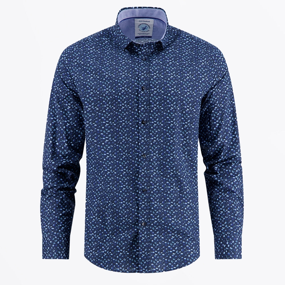 - Rounds Shirt - Navy