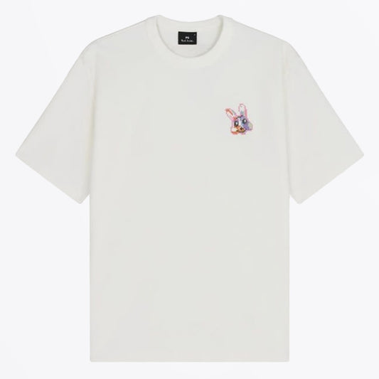 - Bunny Head T-Shirt - White