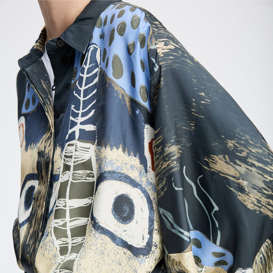 - Loasta Shirt - Black Print