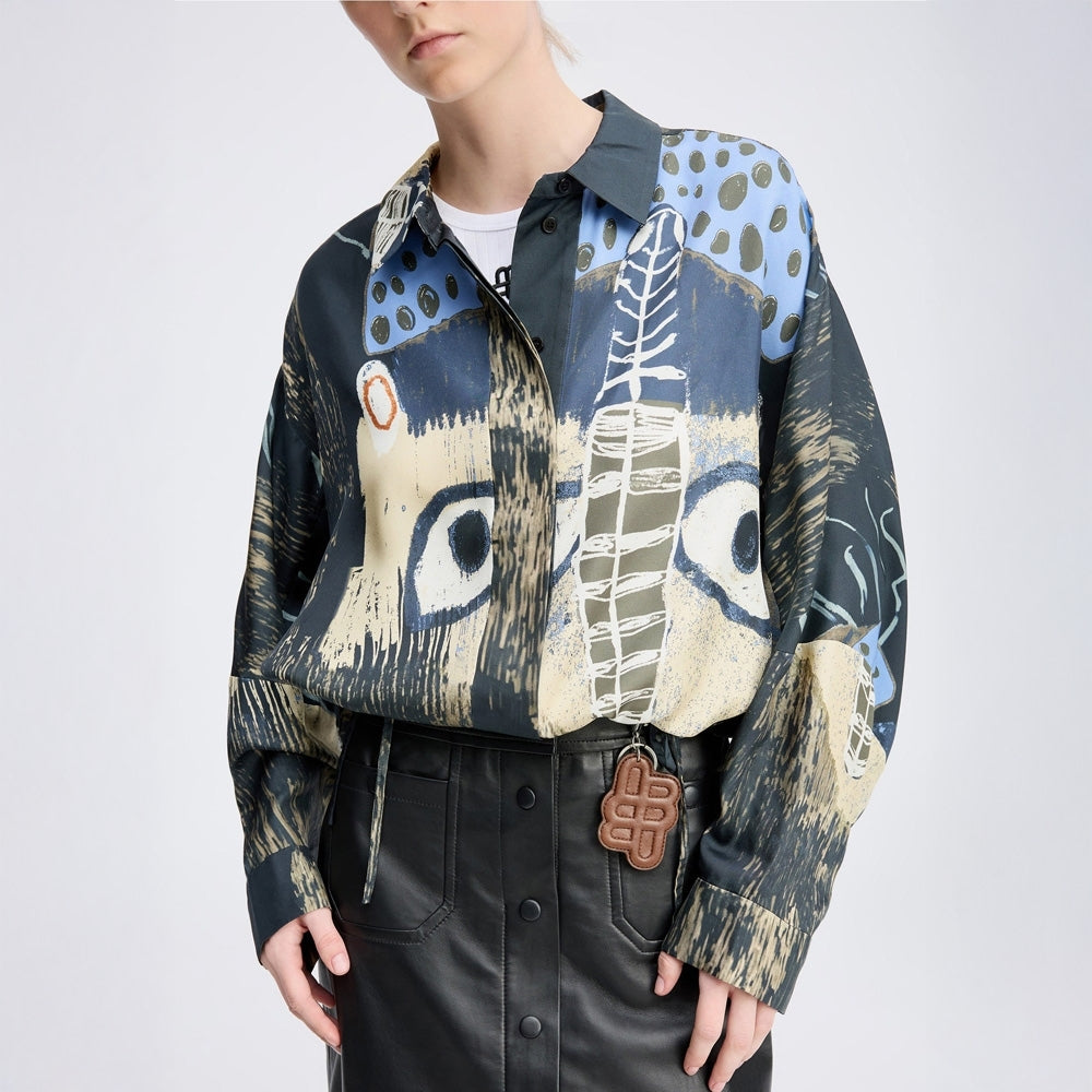 - Loasta Shirt - Black Print