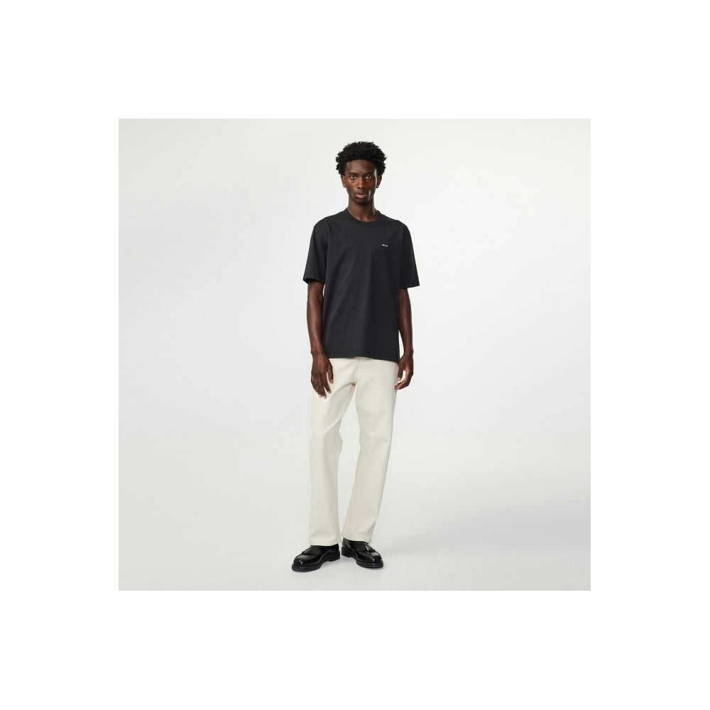 - Adam Embroidered T-Shirt - Black