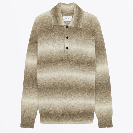 - Alfie Alpaca Blend Sweater - Light Caramel