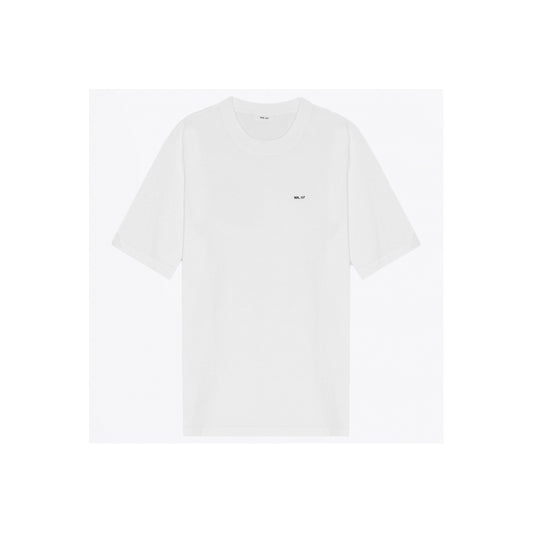 - Adam Casual Logo Pima T-Shirt - White