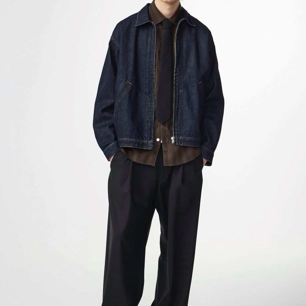 - Petrus Denim Jacket - Raw Indigo