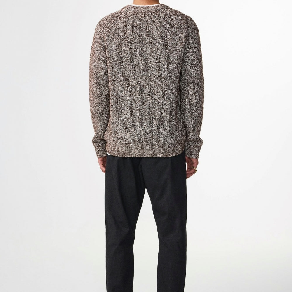 - Jacobo Boucle Yarn Sweater - Demitasse