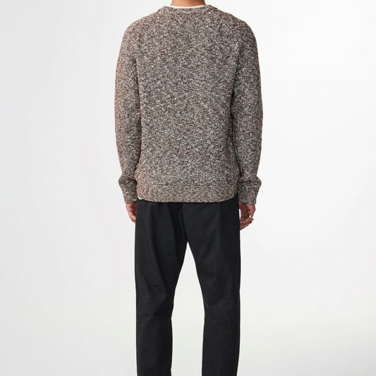 - Jacobo Boucle Yarn Sweater - Demitasse