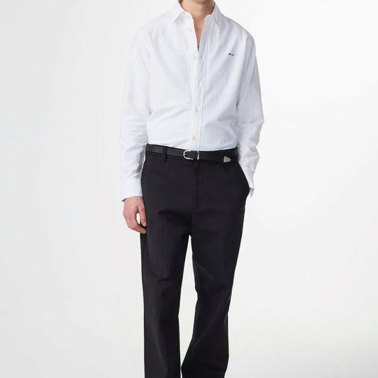 - Colby Logo Regular Fit Oxford Shirt - White