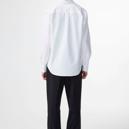 - Colby Logo Regular Fit Oxford Shirt - White