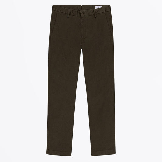 - Theo Classic Tailored Slim Fit Chino - Dark Army