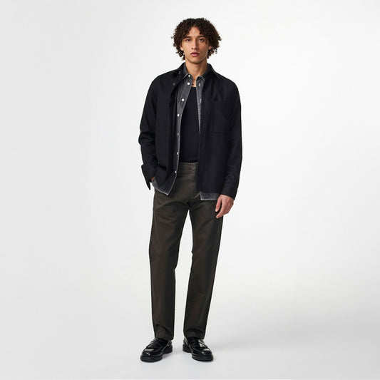 - Theo Classic Tailored Slim Fit Chino - Dark Army