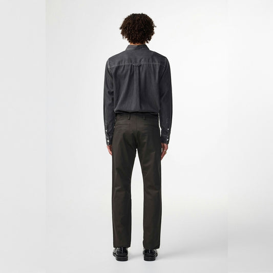 - Theo Classic Tailored Slim Fit Chino - Dark Army