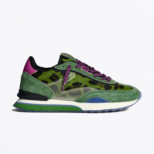- Art Sneakers - Green Animal