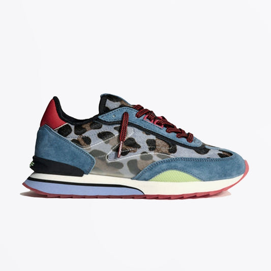 - Art Sneakers - Blue Animal