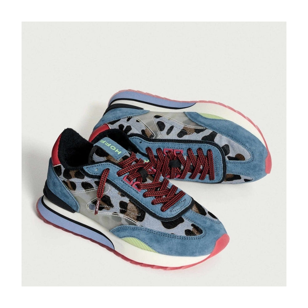 - Art Sneakers - Blue Animal