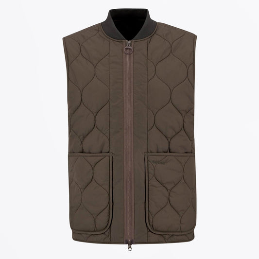 - Re-Engineered Utility Liddesdale Gilet - Dark Olive