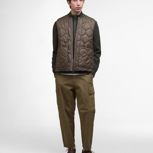 - Re-Engineered Utility Liddesdale Gilet - Dark Olive