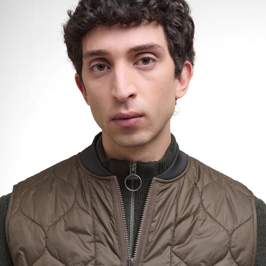 - Re-Engineered Utility Liddesdale Gilet - Dark Olive