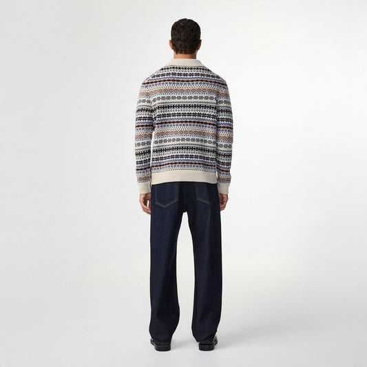 - Robbie Patterned Polo - Multi