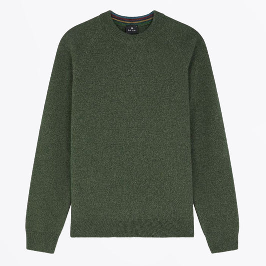 - Crew Neck Sweater - Dark Green