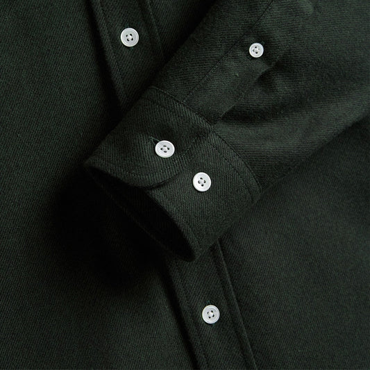 - Teca Flannel Shirt - Forest Green