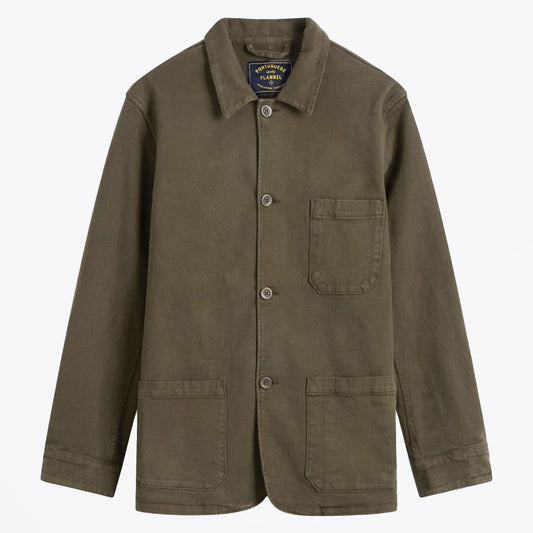 - Labura Cotton Jacket - Olive
