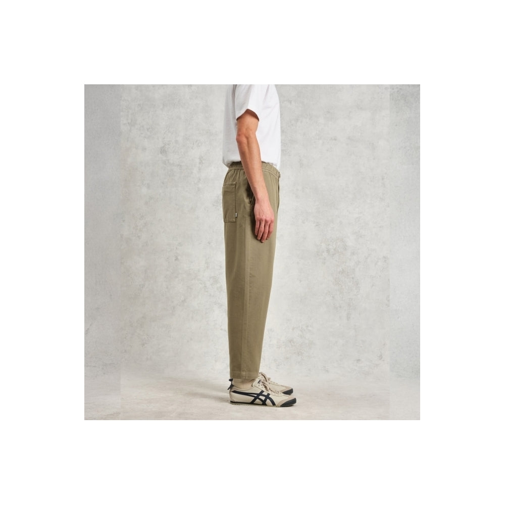 - Kurt Organic Cotton Trousers - Light Khaki