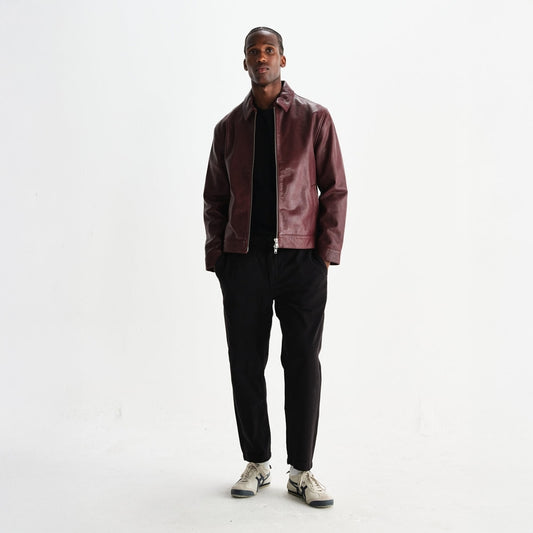 - Kurt Organic Cotton Trousers - Black