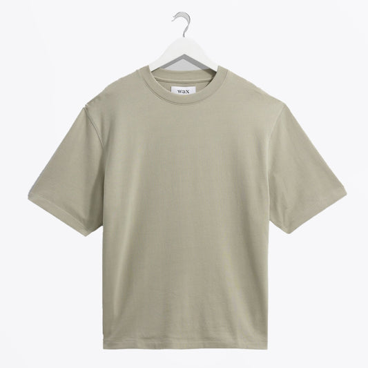 - Milton Organic Emorised Cotton Tee - Light Sage