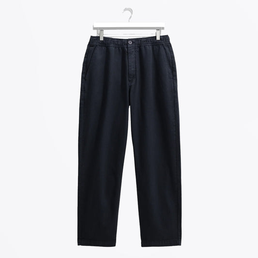 - Kurt Organic Cotton Trousers - Navy