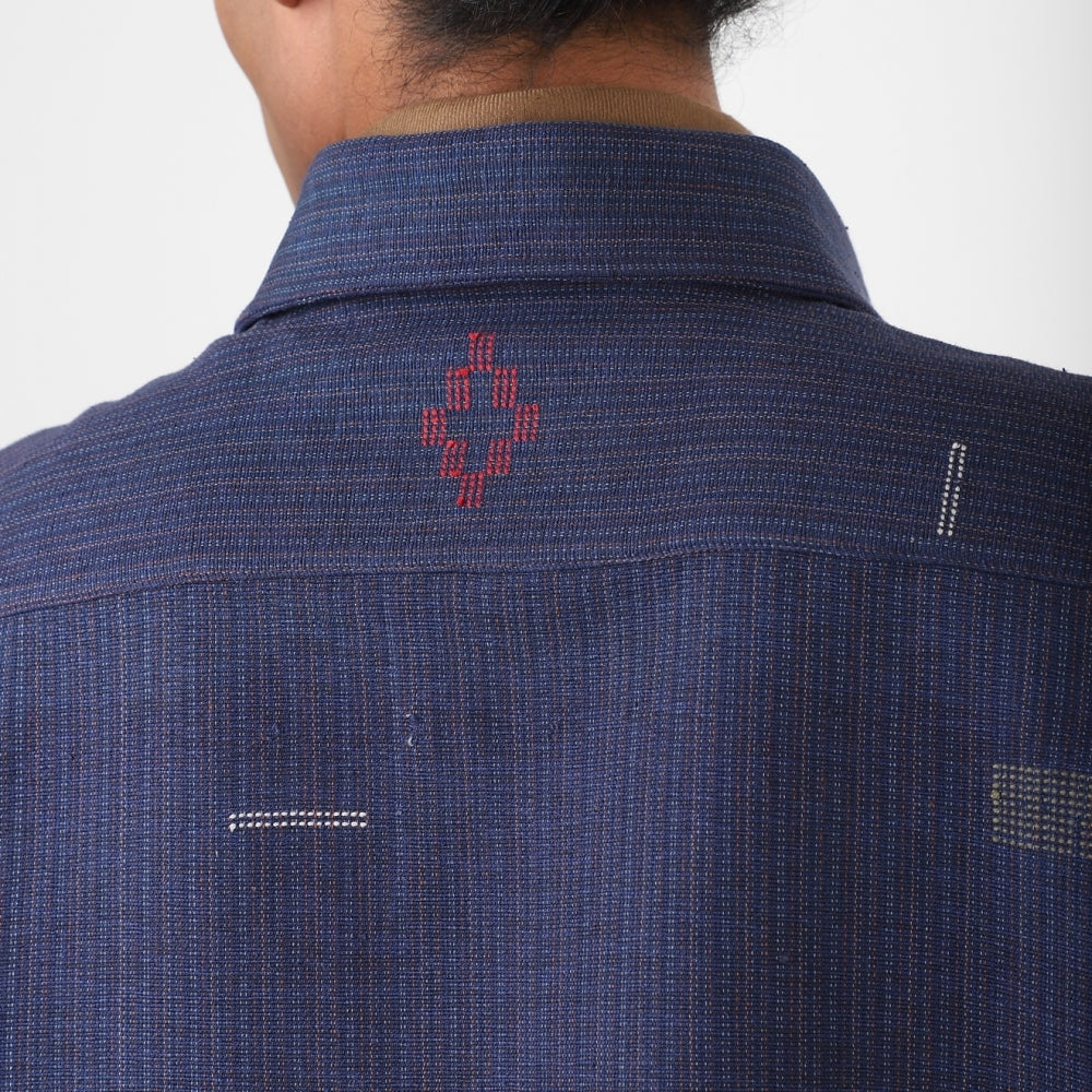 - Luis Oversized Shirt - Indigo