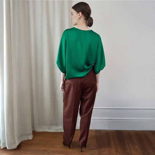 - Calloway Knot Top - Green