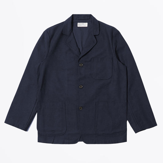 - Lucca Suiting Three Button Jacket - Navy