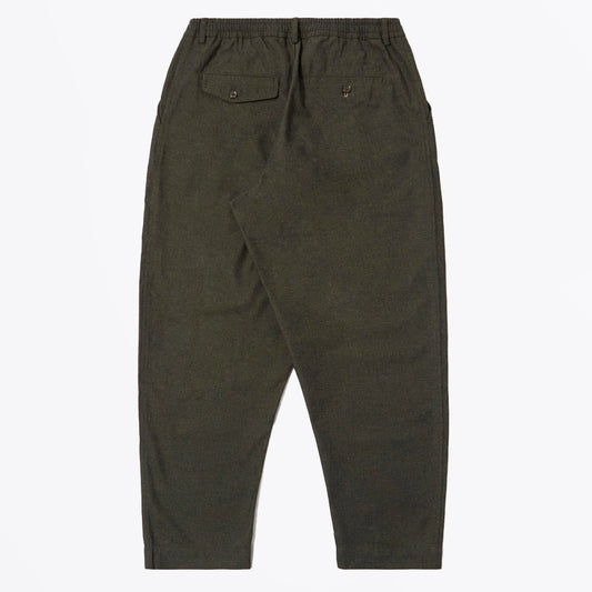- Lucca Suiting Pleated Track Pants - Olive