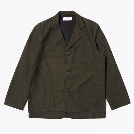 - Lucca Suiting Three Button Jacket - Olive