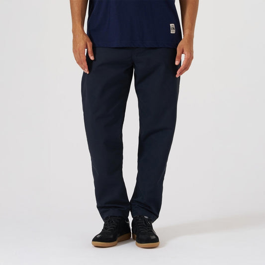 - Brushed Polytech Military Chino - Navy